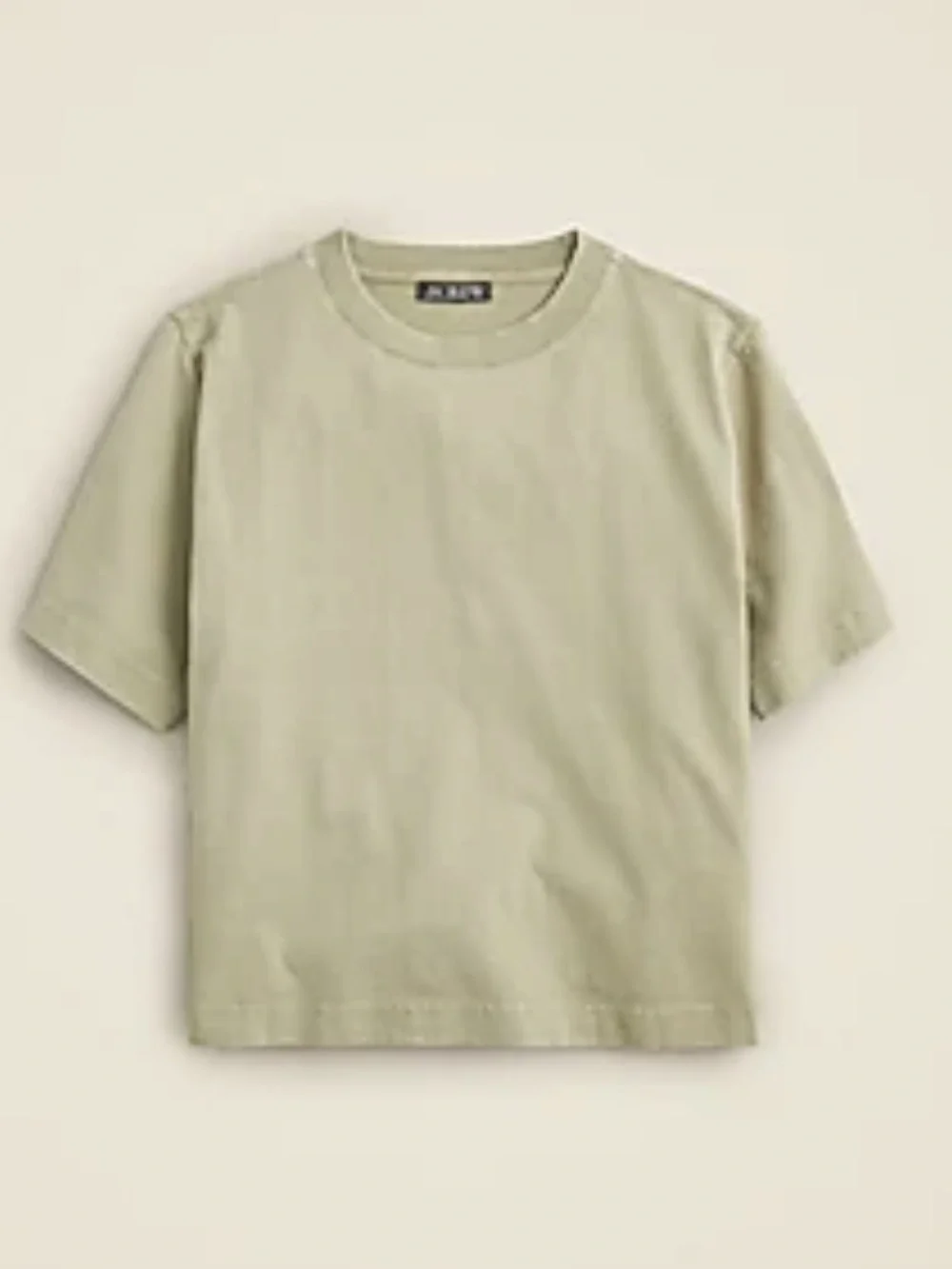 J Crew Relaxed Premium Weight cropped T